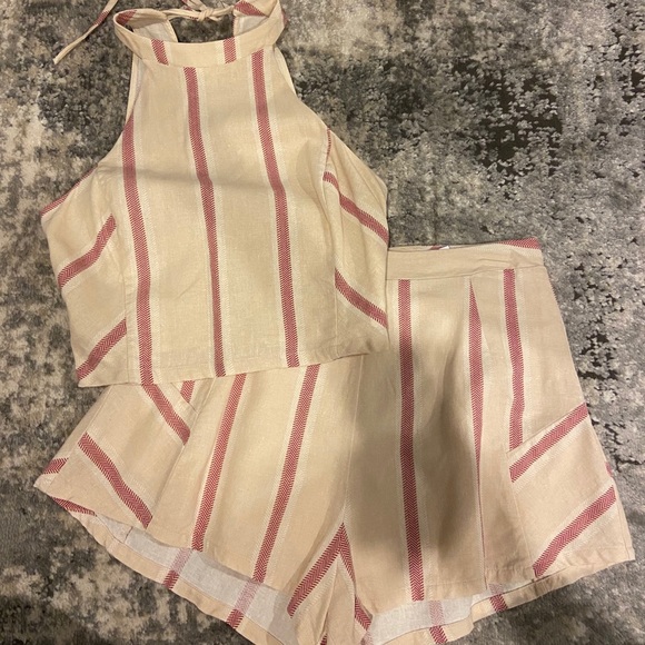 Striped 2 piece set - Picture 1 of 4